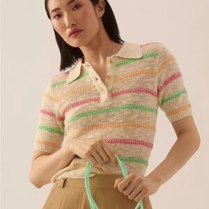 Scotch & Soda XS Striped Knitted Sweater Tee